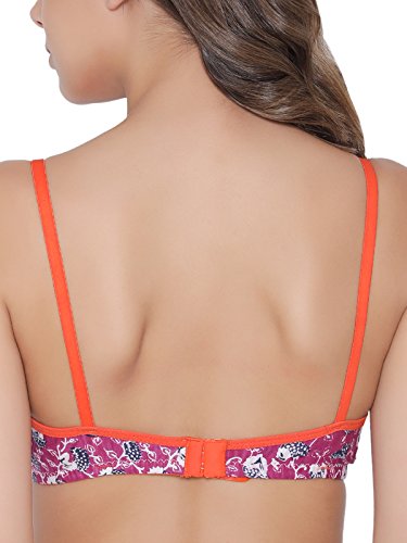 Image of Clovia Women's Cotton Non-Padded Non-Wired Printed Bra
