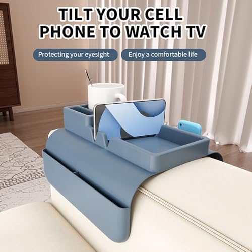 Plateau porte-gobelet pour canapé anti-renversement pour télécommande - 6