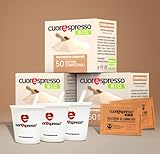 Cuorespresso® - Kit completo con bicchieri, bastoncini e zucchero