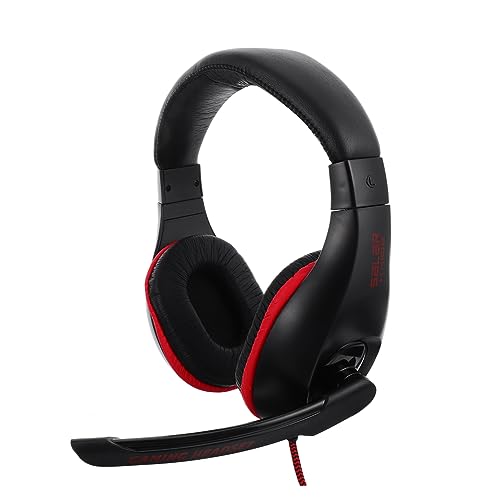 Mikinona Cuffie Da Gioco Con Microfono Cuffie Sovraurali Per Da Cuscinetti Traspiranti e Paraorecchie Per Gaming e Regalo