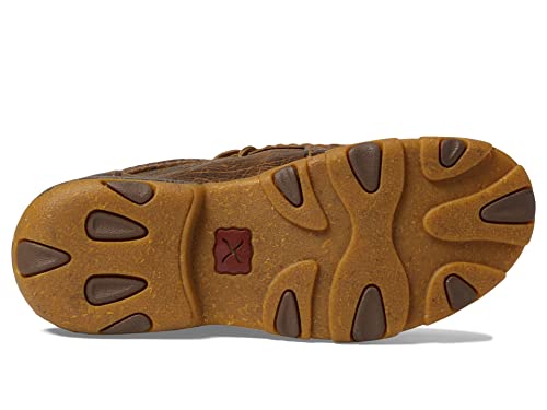Image of Twisted X Kid's Chukka Driving Moc, Moc Toe, Golden Elephant Print, 11 M