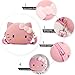 2 Pcs Crossbody Bags, Cute Soft Silicone Coin Purse with Adjustable Shoulder Strap, Cartoon Small Shoulder Bag for Girls