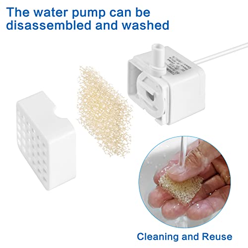 Fuente de agua automática para gato BLACKNANA miniatura 5