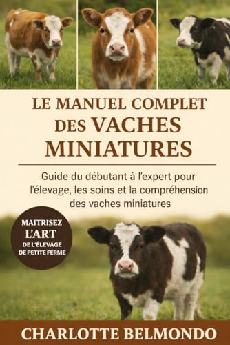 LE MANUEL COMPLET DES VACHES MINIATURES: Guide du debutant a l'expert pour l'elevage, les soins et la comprehension des vaches m