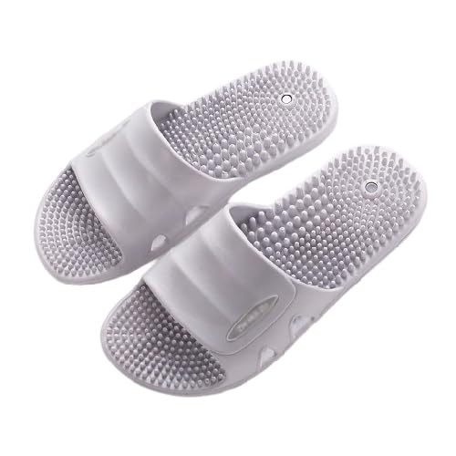 BYWXW Zapatillas masaje reflexología EU 45, Gris