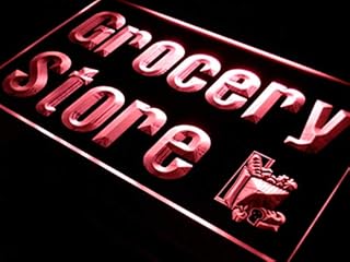 ADVPRO Grocery Store Shop Display Lure LED Neon Sign Red 24 x 16 Inches st4s64-i256-r