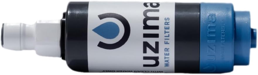 UzimaUZ-1 Water Filter Cartridge Replacement for UZ-BP Backpack System and UZ-2 Gravity Water Filtration System- Use as Standalone portable water filter or as Replacement filter