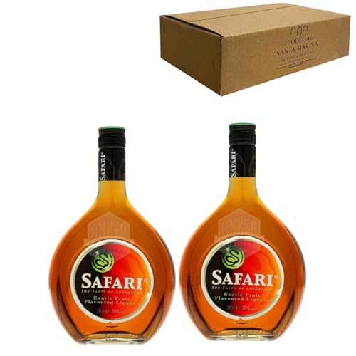 Licor Safari - Celebra los momentos especiales con el licor perfecto Pack 2-70cl