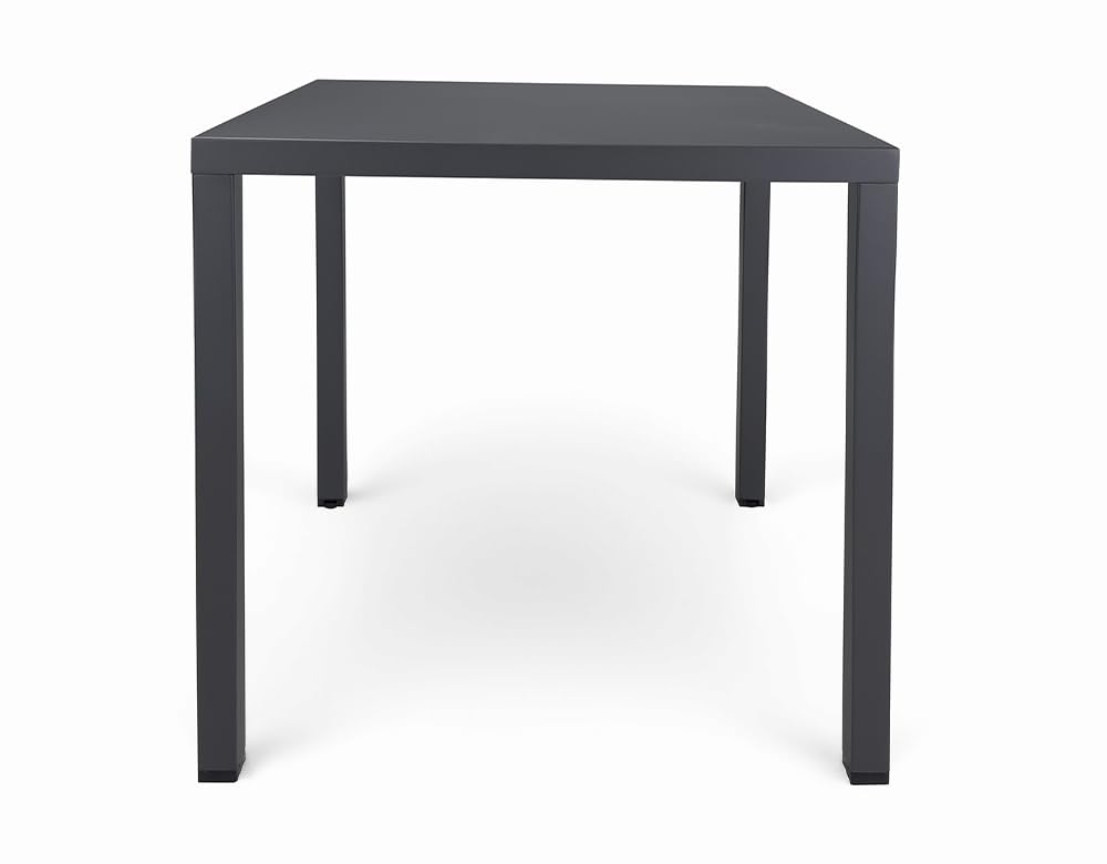SAMIRA Tavolo da Esterno 70x70 cm Tavolo da Giardino Alan (Grigio Antracite)