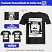 Imagen de CustomSolo Camiseta Personalizada con Foto y Texto