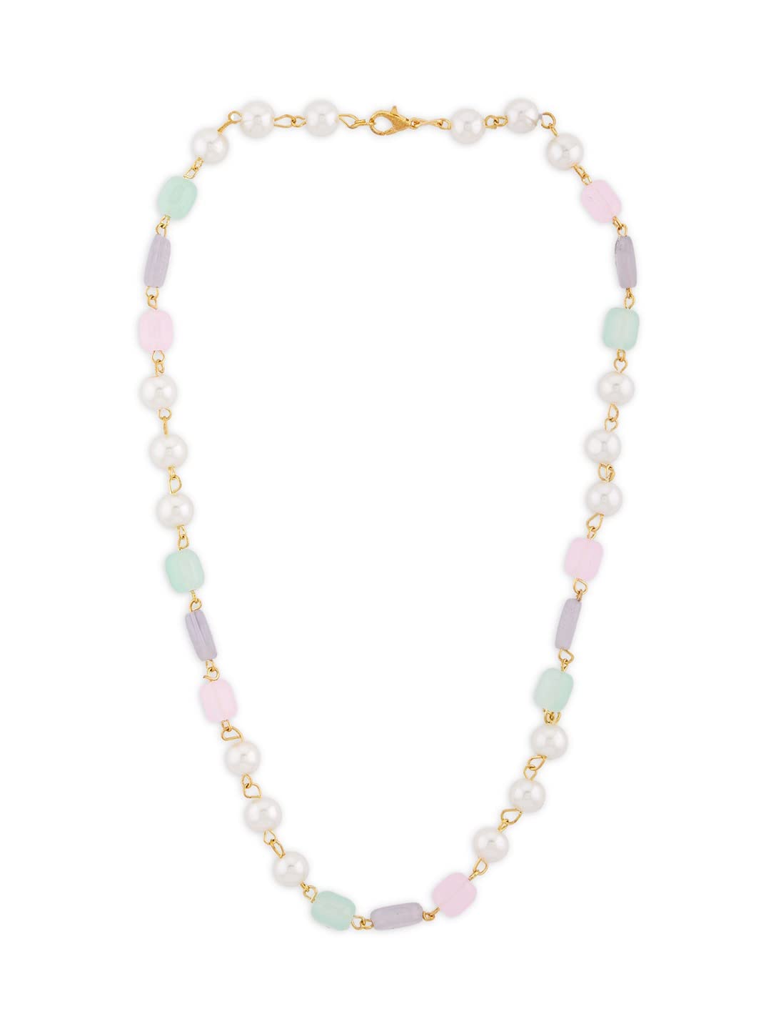 Multicolor Beaded Contemporary Necklace & Chain For Women-ZPFK13764