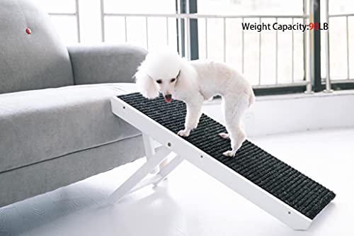 MEWANG Rampa ajustável para animais de estimação de 48 cm de altura – Rampa portátil dobrável de mad