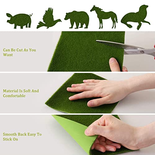 Kiuiom Artificiale Verde Muschio,Mini per Giardino...