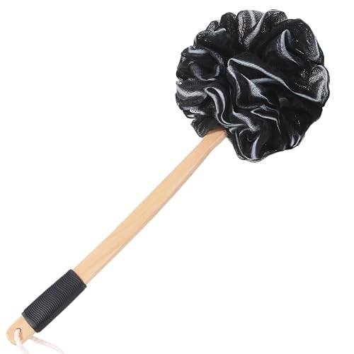 FORENEE Long Loofah with Handle, Back Scrubber for Shower, Loofah on a Stick (19.09
