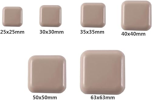 Miniatura 2 de 4 deslizadores de muebles autoadhesivos, reutilizables para mover muebles, deslizadores de muebles para protector de suelo del hogar (0.866 pulgadas