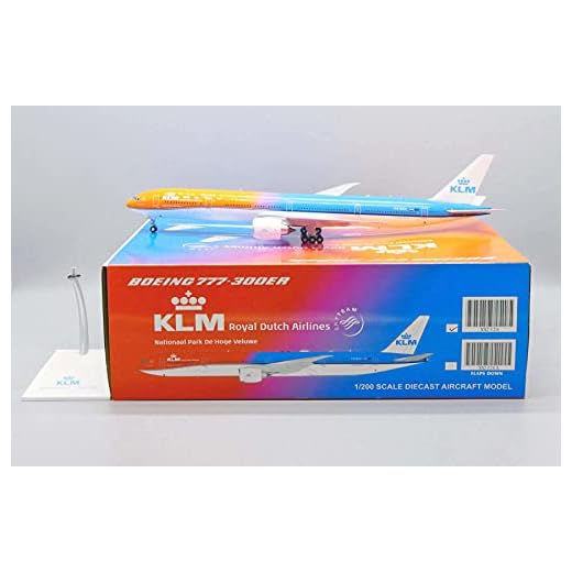 XX2326 Boeing 777-300ER KLM orange pride PH-BVA skala 1/200