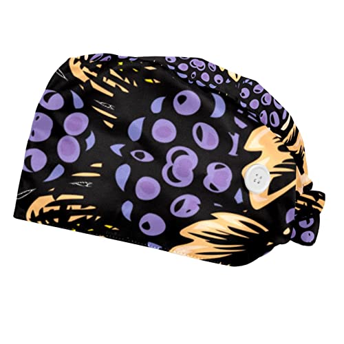 Chapeaux de travail JDEZ casquettes bouffantes mixtes anti-transpiration