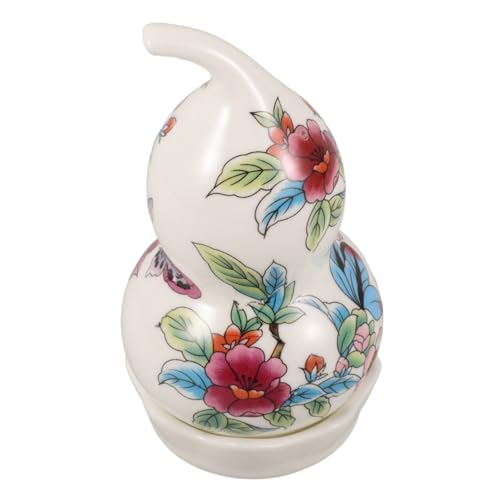 WOFASHPURET Porte Cure Dents Céramique Au Design Gourd Boîte de Rangement Vintage pour Cure Dents Conteneur Pratique pour Cuisine et Restaurant pour Usage Domestique et Hôtelier
