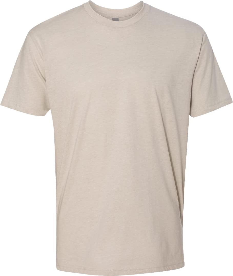 Next Level Apparelmens Premium Fitted Cvc T Shirt 6210 Sand