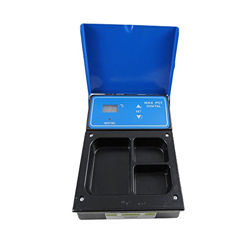 Athenadental Calentador de Cera de 3 Cajas para Laboratorio Dental de Control Digital