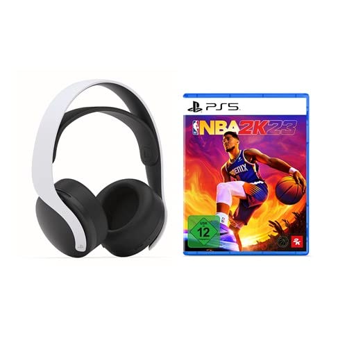 Pulse 3D-Wireless Headset [PlayStation 5] + NBA 2K23 - Amazon Edition - USK [PlayStation 5]