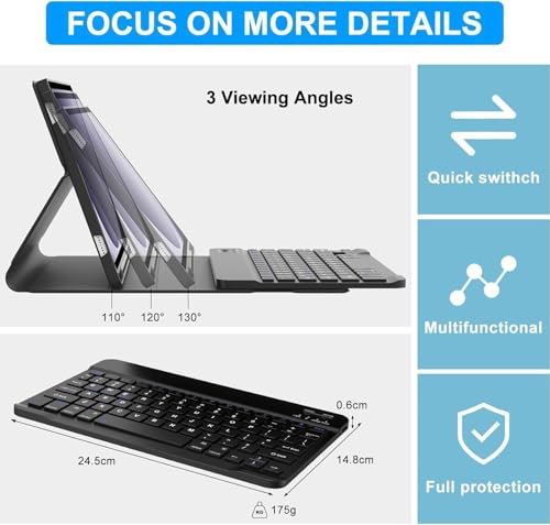SZAMBIT® Capa De Teclado Para Xiaomi Pad 5/5Pro 11