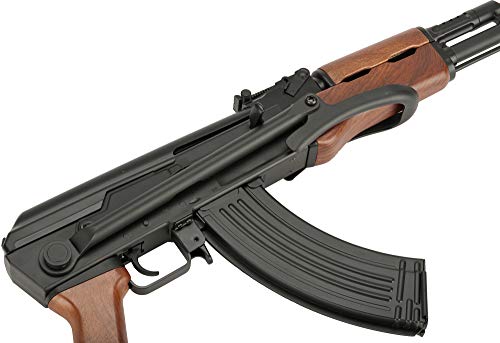 Evike Airsoft - Cyma Sport A.k.47S Under-Folding Airsoft A.k.47 Aeg Ri.fle - Simulated Wood Furniture (Package: G.un Only) #TOP3