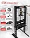 6 Ton Hydraulic Press, h-Frame Garage Floor Shop Press with Stamping Plates, 6T Adjustable Height Bearing Press Heavy Duty for Bending, Straightening, Bearing, Metalworking, Automotive Repair
