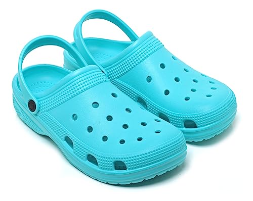Chinelo Unissex Croc's Papete Cree Confort Leve Macio Antiderrapante (37/38, Azul)