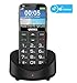 UNIWA Unlocked Cell Phone 3G Senior Cell Phone WCDMA GSM Cell Phone for Senior Citizen & Kids 2.31” Curved Screen Embossed Keyboard Big Button Big Font SOS Emergency Simple Phone with Charging Dock