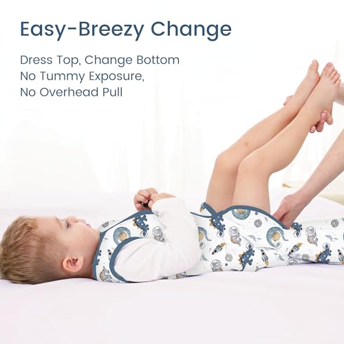 Image of Toddler Sleep Sack 2t-3t-4t, 1.0 TOG Sleep Sack with Sleeveless, Cozy Premium Baby Wearable Blanket with 2-way Safe Zipper All Season Sleeping Bags, 1-pack