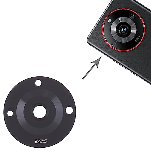 Image of Original Back Camera Lens Glass Replacement Made for Realme 11 Pro+ (200 MP OIS) (RMX3740, RMX3741) (Black)
