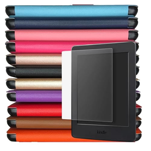 Capa Case Kindle 10ª Geração Paperwhite 4 Pq94wif + Película DM ACESSÓRIOS (PRETO)