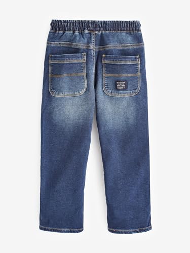 NEXT Jungen Jersey-Jeans im Loose Fit Indigoblau 110