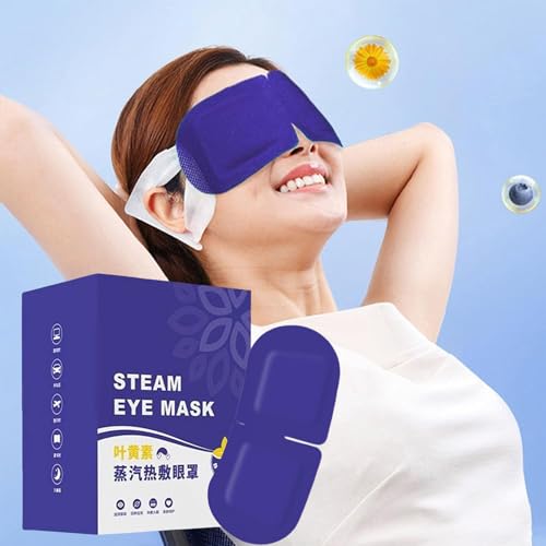 Máscara para el cuidado de los ojos con diseño cómodo y compresas cálidas de spa 2