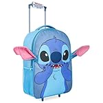Disney Stitch Luggage Travel Essentials Suitcase Kids Foldable Luggage with Wheels 17