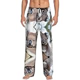 Suave y cálido: estos cómodos pantalones de pijama para hombre son perfectos para descansar o dormir. Hecho de poliéster ultrasuave y ligero, estos pantalones ofrecen una calidez suave y acogedora y propiedades que absorben la humedad para comodidad durante toda la noche. Los pantalones de pijama para hombre nunca han sido tan cómodos