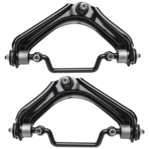 Image of Detroit Axle - 4.0L 18pc Suspension Kit for 02-03 Ford Explorer Upper Control Arms w /Ball Joints Tie Rods Lower Ball Joints Sway Bars Outer Toe Compensator Links Boots Front Rear Replacement