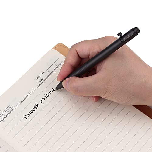 Smootherpro TI142 Titanium Bolt Action Pen Retractable Gel Pen Compatible thumb #6