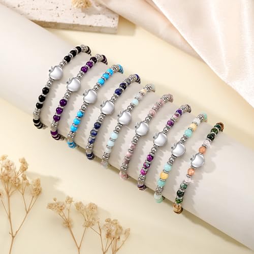 Image of Teacher Appreciation Gifts for Women, Christmas Gift for Women Teacher Bracelet