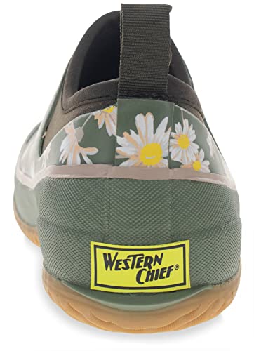 Western Chief Women's Waterproof Neoprene Step-In Shoe Rain, Dainty Green, 11 #TOP2