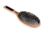 limpiar cepillos pelo cerdas naturales Cerdas naturales de jabalí Kent Brushes Cepillo Para Cabello (PF07)
