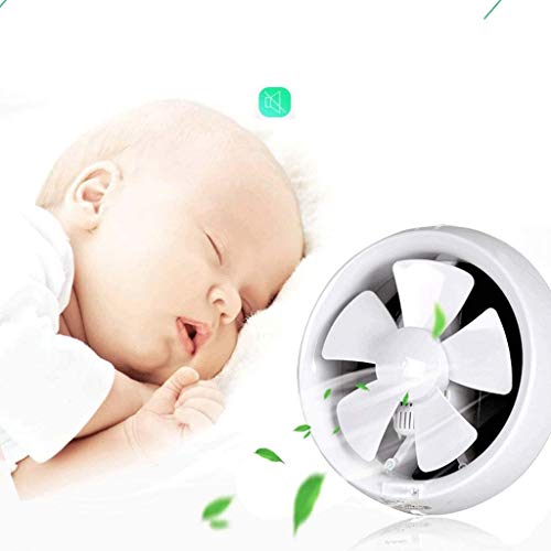 Ventilador de janela redonda, ventilador de ventilação, para cozinha e casa, potência do banheiro 15