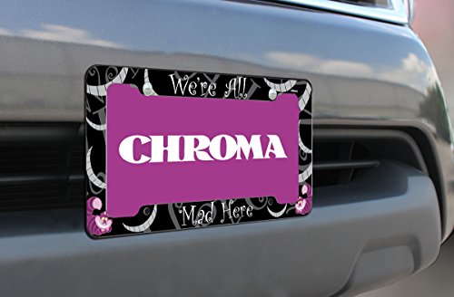 Chroma Graphics 42531 Plastic Cheshire Cat were All Mad Here Frame,black - Thumbnail 4