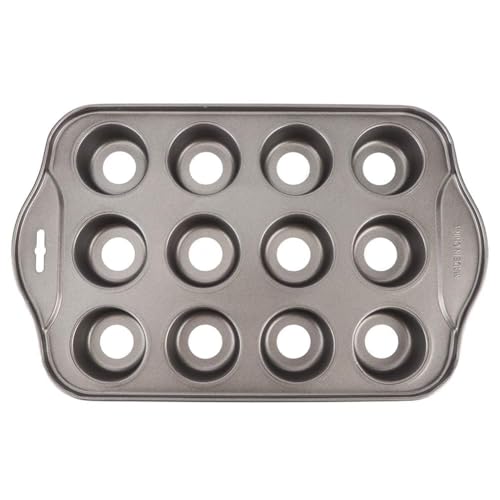 Mini Cheesecake Pan,Cupcake Pan Mini Cupcake Muffin Pan 12 Cavity with Removable Bottom Cupcake Pan Mini Round Cake Pans Nonstick Cake Mold DIY Baking Cake Mold Bakeware Kitchen Utensils