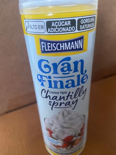 Creme Chantilly Fleischmann Gran Finale Frasco 250g Spray