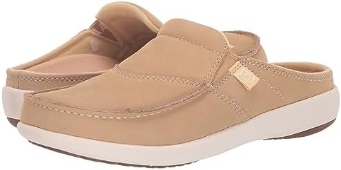 Spenco Men's Siesta Nubuck Mule, Almond Buff, 14 Wide | Image 6