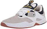 Zapato Josh Kalis Signature DC Kalis - Zapatillas de skate para hombre, Multi (blanco/gris/amarillo), 42 EU