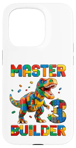 3�΂̒a���� T-Rex Dino Master Builder �X�}�z�P�[�X iPhone 15 Pro �p