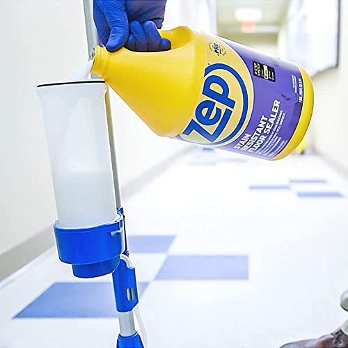 Zep All-In-One Industrial Floor Cleaning Kit - Contains Floor Stripper, Floor Sealer, Floor Polish And Floor Cleaner - 1 Gallon, (Case Of 4) Zulfkit - Great For Homes, Kitchens, And High-Traffic Areas #TOP2